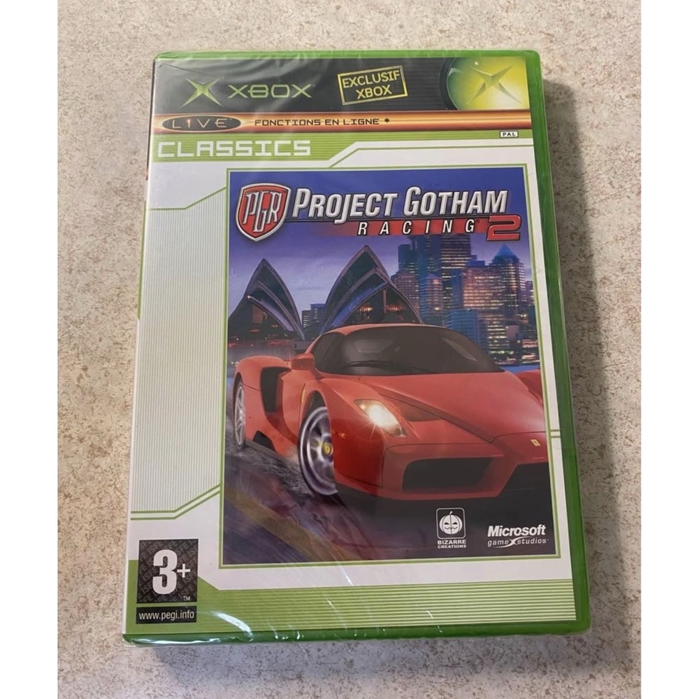 New Xbox Classics PGR Project Gotham Racing 2 FRENCH/EUROPEAN VERSION 2004